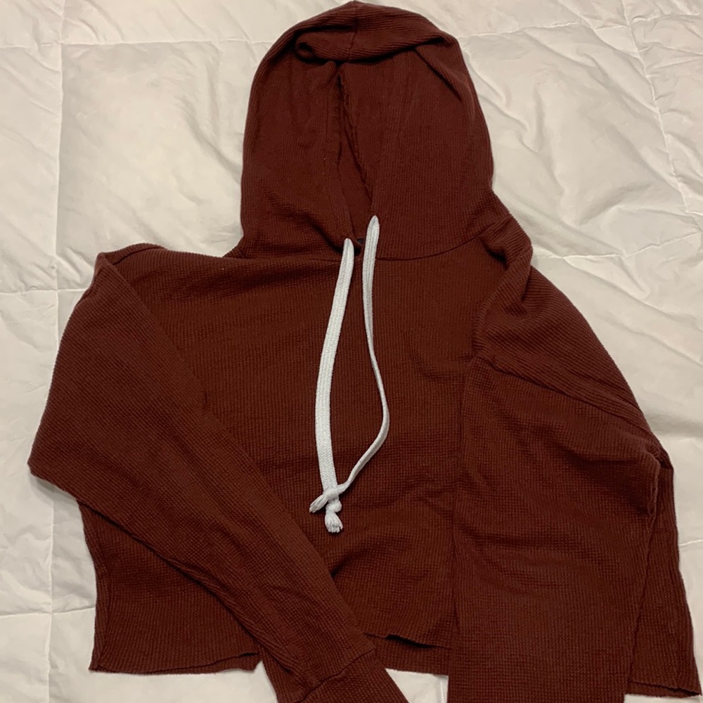 Forever 21 cropped hoodie - Size: S
